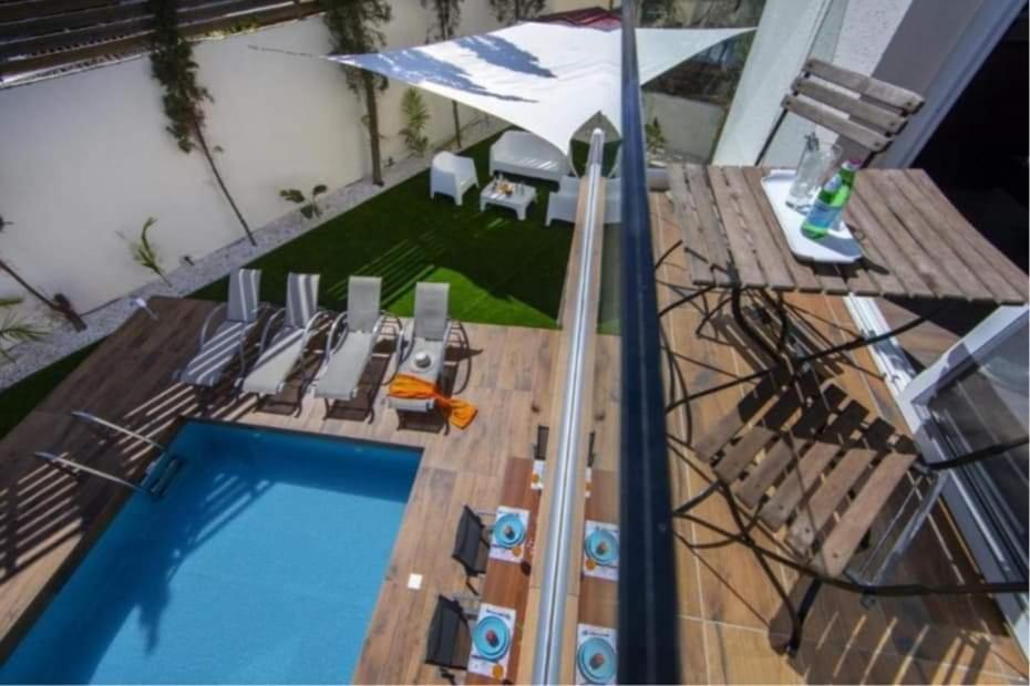 Tsokkos Family Villa - Pool Garden 2' Walk To Beach Protaras Buitenkant foto